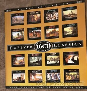 Forever Clasics - 16 CD s vážnou hudbou, nové.