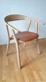 Designová dřevěná židle Rhomb