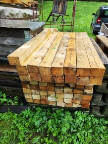 Palivové dřevo měkké smrk-trámky prodej
