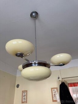 Lustr 50.-60. léta s chromovými prvky