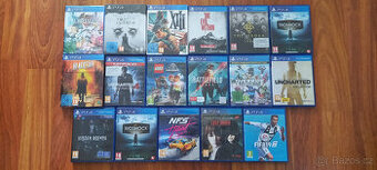 Prodám hry na Playstation 4