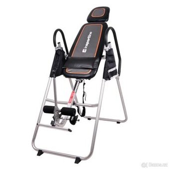 Autotrakční lehátko inSPORTline Inverso - šedé - 1