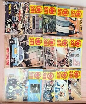 13 kusů časopis Svět motorů 1982