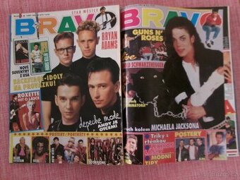 Bravo ročníky 1991 - 2001. Od prvního čísla.