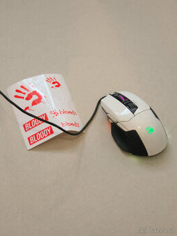 Herní myš A4Tech Bloody W70 MAX White