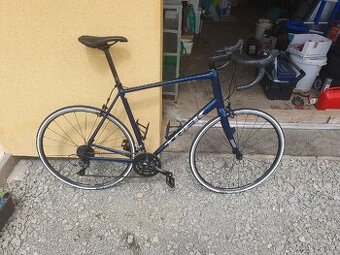 Silniční kolo Trek Domane AL 2 - blue/matte trek black