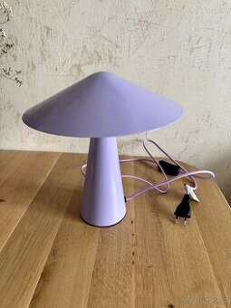 Fialová kovová lampa HM - nová
