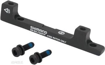 Přední adaptér kot. brzdy Shimano, z 160mm na 203mm, SM-MA-F