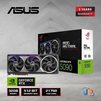 Nova - Asus ROG Astral GeForce RTX™ 5090 32GB GDDR7 OC