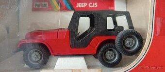 JEEP CJ5 z roku 1980, v měřítku 1:25, značky Polistil
