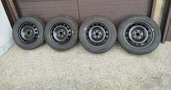Kola 205 55 16 plechové disky, zimní pneu