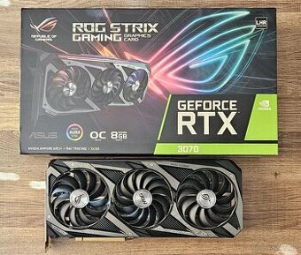 Prodám ASUS GeForce ROG STRIX RTX 3070