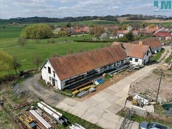 Prodej skladu s pozemkem - 3526 m2 - Budíškovice - Ostojkovi