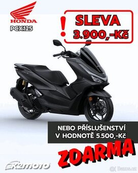 Honda PCX 125 – nová, skladem, akce na výbavu nebo slevu