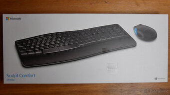 klávesnice a myš Microsoft Sculpt Comfort Desktop CZ/SK