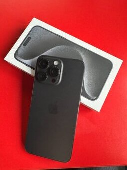 Iphone 15 Pro Max Black Titanium 256gb záruka