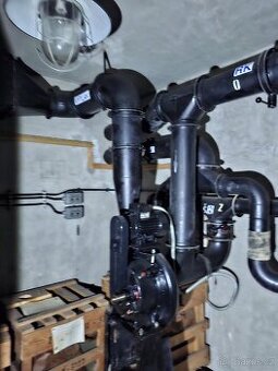 Industriální vzduchtechnika z co krytu včetně filtrů