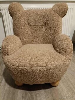 Dětské křeslo cappuccino