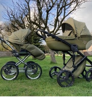 Kočárek Junama Madena + autosedačka Zopa X1 Plus i-Size