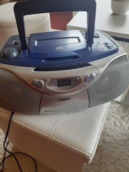 kazetový přehrávač s CD zn. Philips