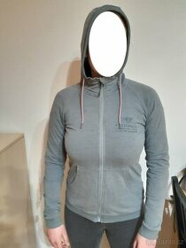 Dámská bavlněná mikina na zip s kapucí Alpine Pro vel. S