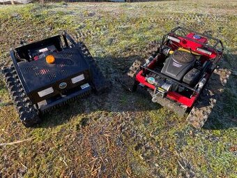 Svahová pasová sekačka – dálkové ovládání