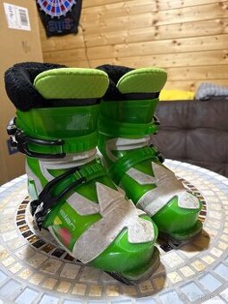 Dětské lyžáky SYY / Flex – Zelené, velikost 32.5 (Mondopoint