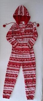 vánoční overal s kapucí, vel. S