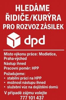 kurýr_DPD_rozvoz po firmách
