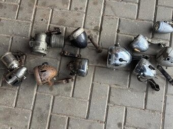 Světla díly na staré kolo