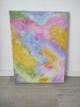 Abstraktní obraz 30x40 cm