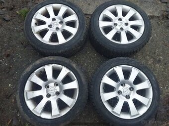 Zimní ALU BORBET OPEL R15 s pneu METEOR WINTER 185/55 R15