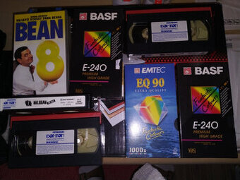 Prodám VHS kazety