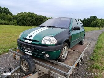 Prodám veškeré díly z vozu Renault Clio 2 1.4i 55Kw