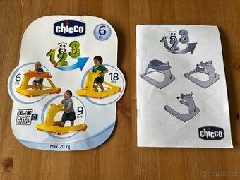 Chicco Chodítko 1 2 3 (zelené)