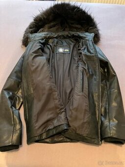 Kožená bunda Kara, málo nošená, vel. 38