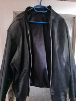 Koženkové pánská bunda