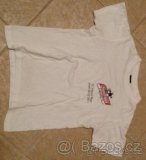 Triko s krátkým rukávem a košilka 140