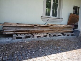 Dubové fošny dlouhé 4,5m