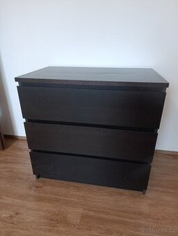 Komoda Malm Ikea 3 zasuvky