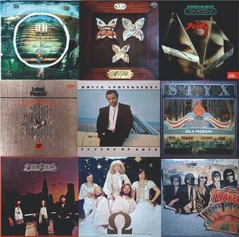 Vinyl - LP desky (rock, pop)