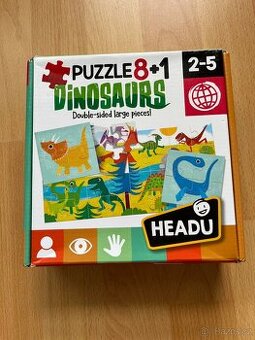 Dětské puzzle s dinosaury - Headu