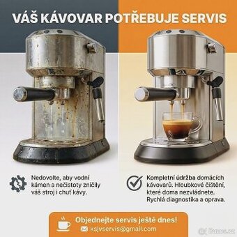 Servis a čištění kávovarů