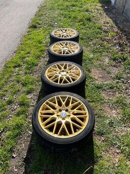 Prodám alu CMS 5x112 r18 letní pneu 225/40/18