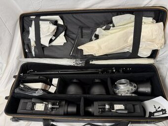 Studiové blesky Photon Europe MSN-800 set + softboxy, kufr