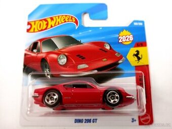 HOT WHEELS - FERRARI DINO 206 GT