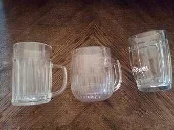 Prodám pivní skleničky víc foto i po kuse