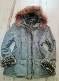 Dámská bunda - kabátek - parka, podzim až jaro - 1