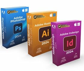 Balík Adobe 2024 (PS - AI - ID)