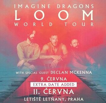 Imagine Dragons vstupenky Praha